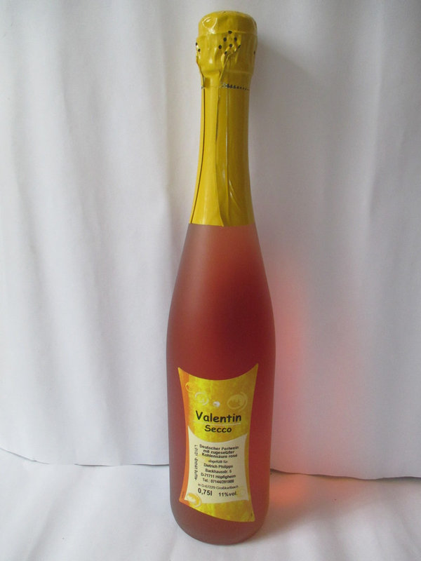 Secco Valentin - Perlwein rosé, trocken